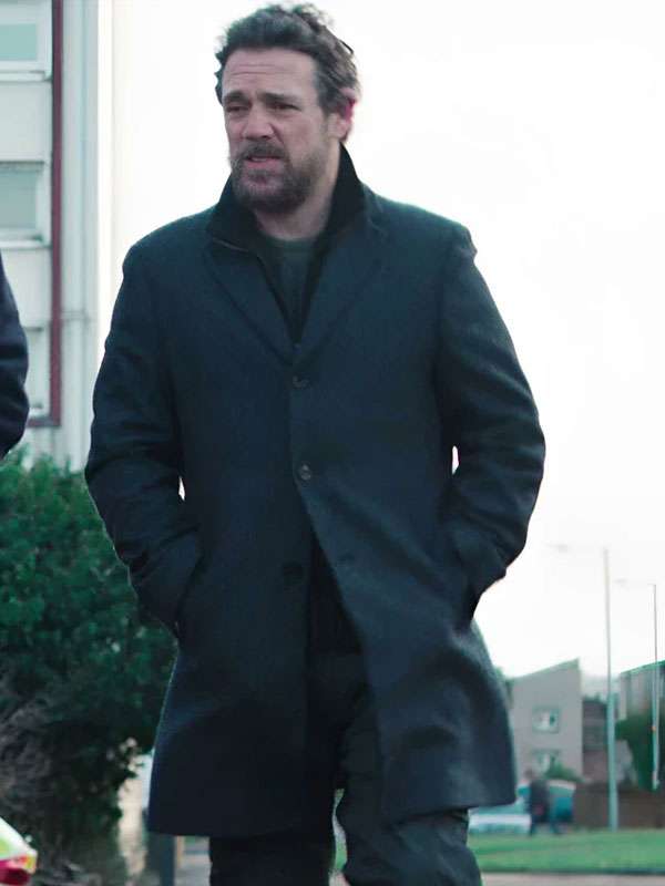 Shop Dept Q James Hardy Black Coat