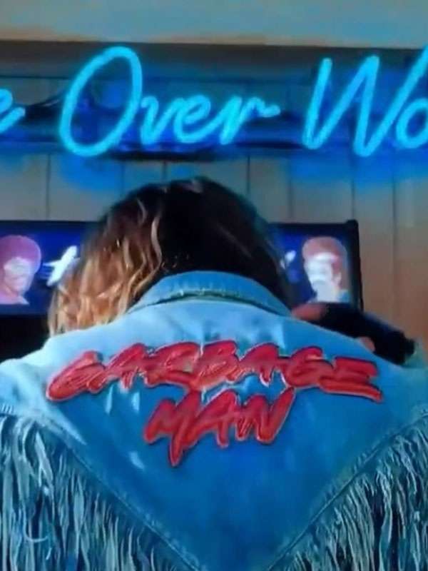 Jason Momoa A Minecraft Movie 2025 Blue Jacket