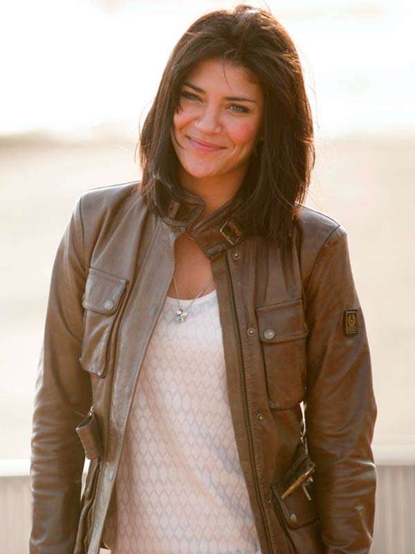 Movie Love Bite Juliana Brown Leather Jacket