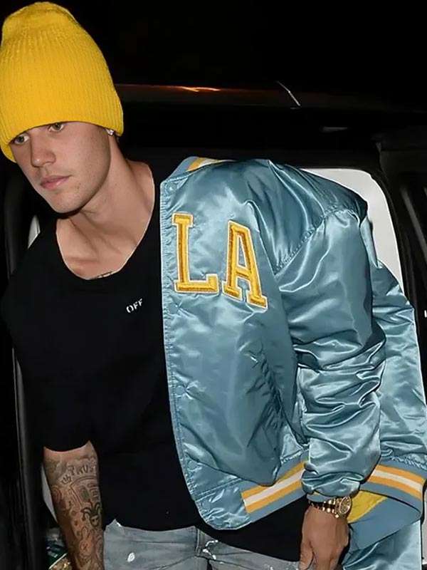 UCLA Justin Bieber Varsity Jacket