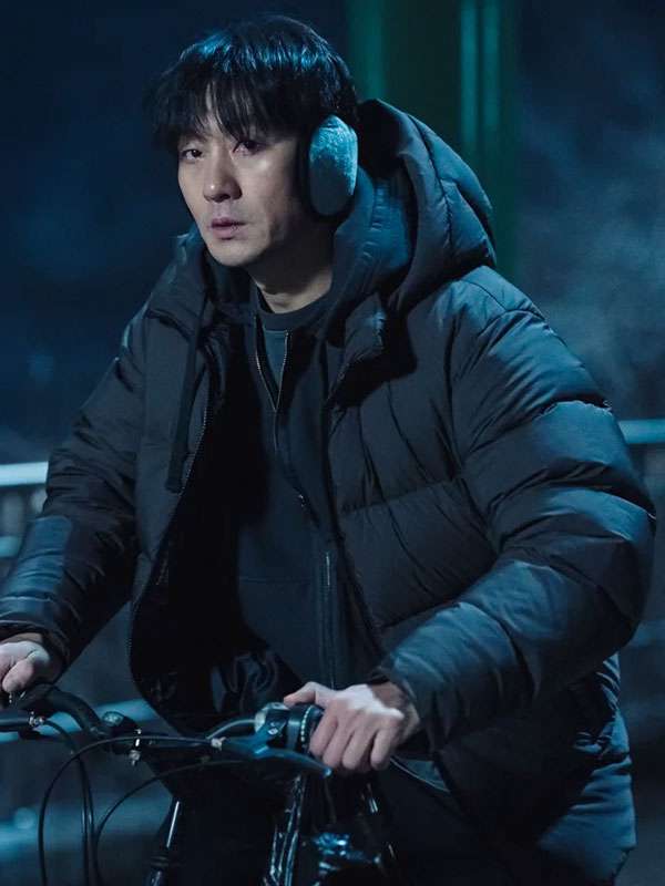 Buy Park Hae-soo Karma Black Puffer Jacket