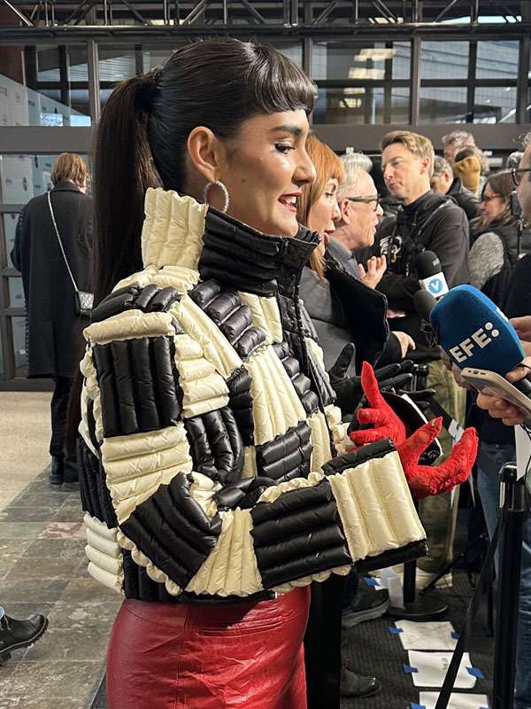 Kiss of the Spider Woman 2025 Aline Mayagoitia Puffer Jacket