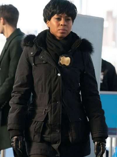 Law & Order Organized Crime Ayanna Bell Black Cotton Jacket