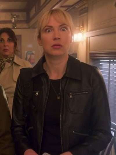 Beth Riesgraf Leverage Redemption S01 Leather Jacket