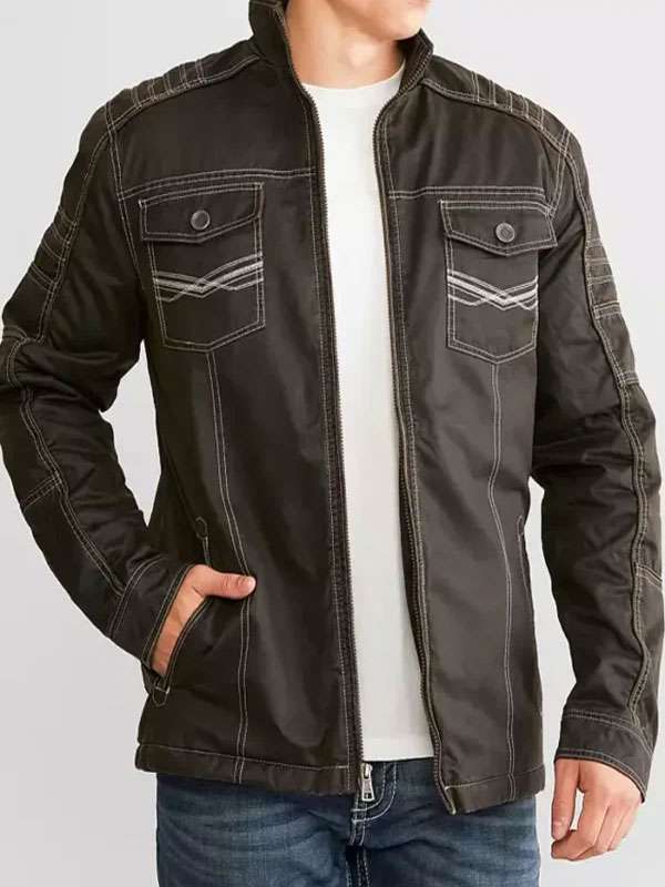 Leverage Redemption 2025 Eliot Spencer Black Jacket