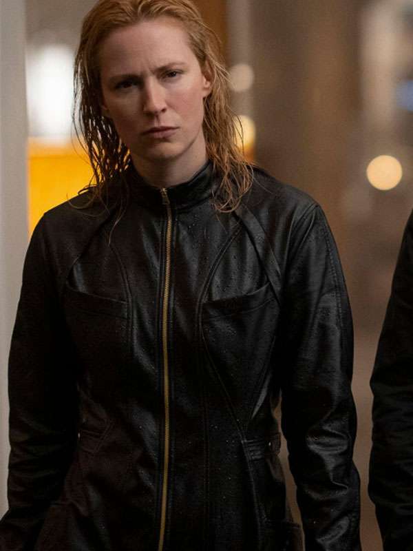 Buy Beth Riesgraf Leverage Redemption Black Leather Jacket