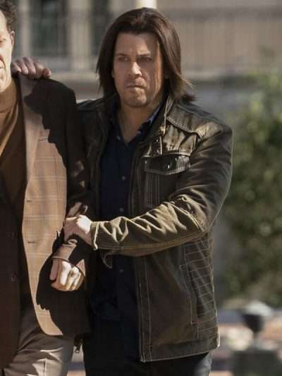 Shop Eliot Spencer Leverage Redemption Grey Jacket