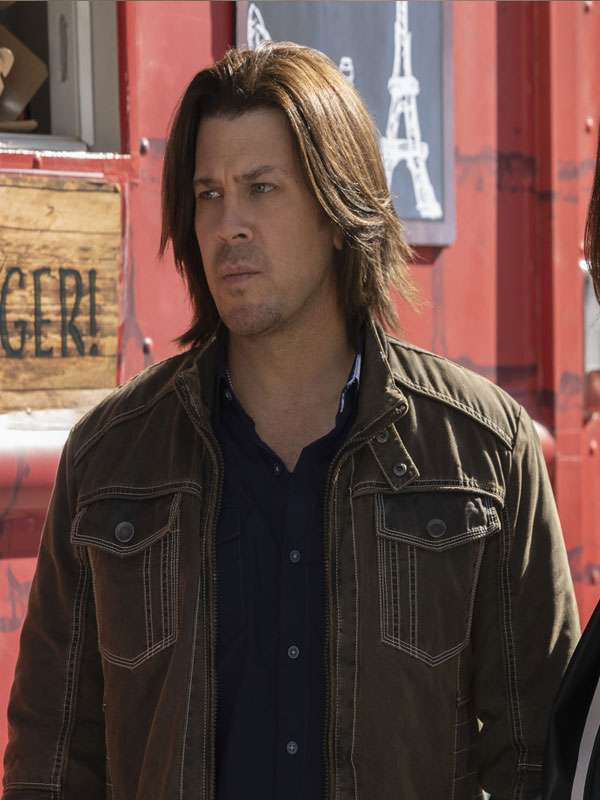 Leverage Redemption Eliot Spencer Grey Cotton Jacket
