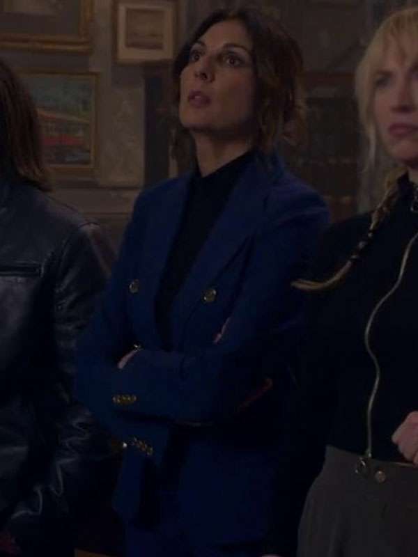 Leverage Redemption Sophie Devereaux Blue Blazer