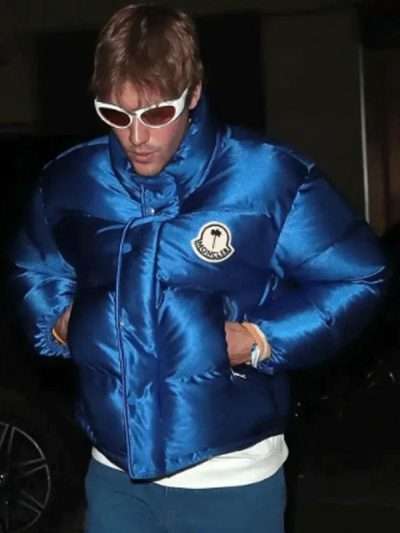 LFW Justin Bieber Blue Jacket