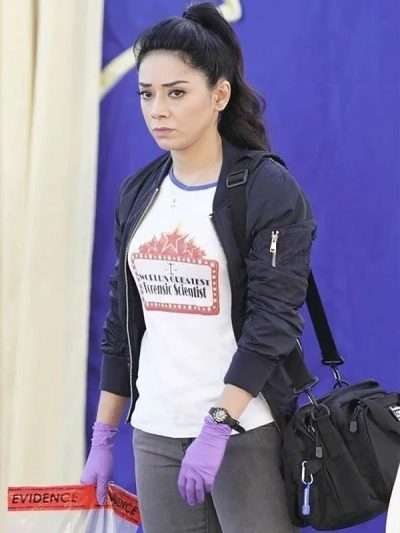TV Series Lucifer Aimee Garcia Black Jacket
