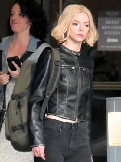 Anya Taylor-Joy Lucky S01 Black Leather Jacket
