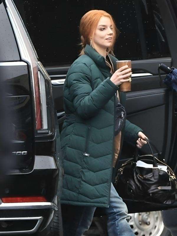 Anya Taylor-Joy Lucky S01 Puffer Coat
