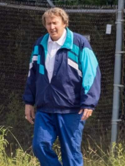 Madden Movie Nicolas Cage Blue Track Jacket