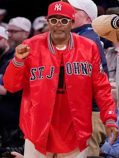 Spike Lee Red Bomber Jacket