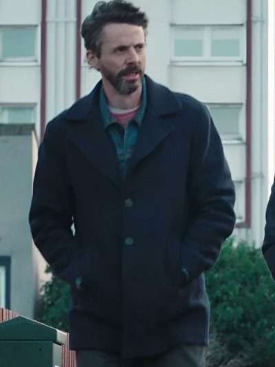Shop Dept Q S01 Matthew Goode Black Coat