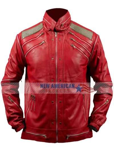 Cafe Racer Red Jacket