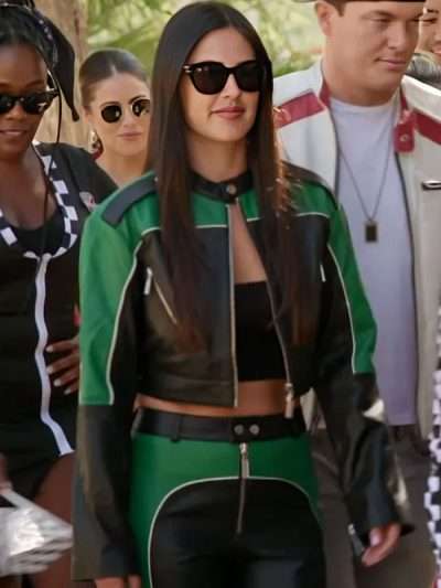 The Valley S02 Michelle Lally Cropped Leather Jacket