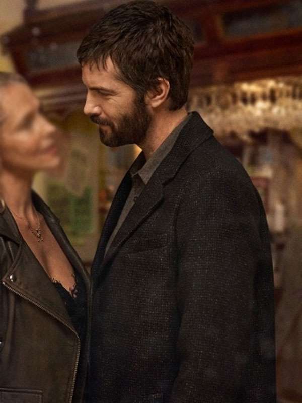 Buy Mix Tape 2025 Jim Sturgess Black Wool Coat