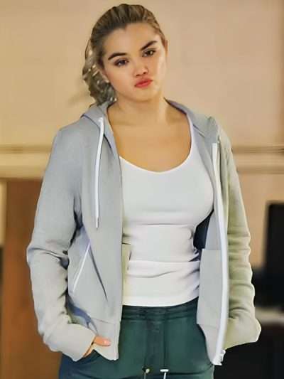 Vivian Lee 1UP Paris Berelc Gray Hoodie