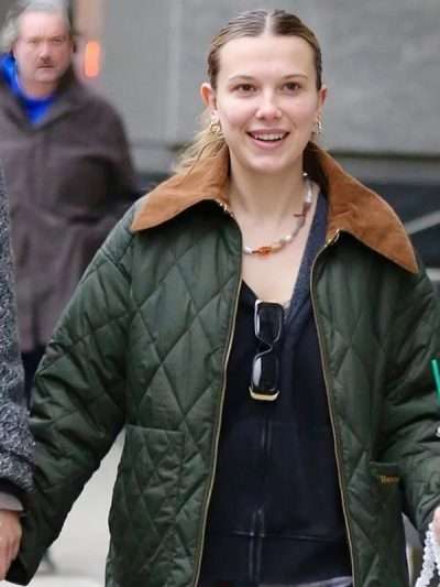 Millie Bobby Brown Quilted Jacket