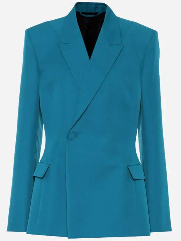 Nine Perfect Strangers Lena Olin Blue Suit