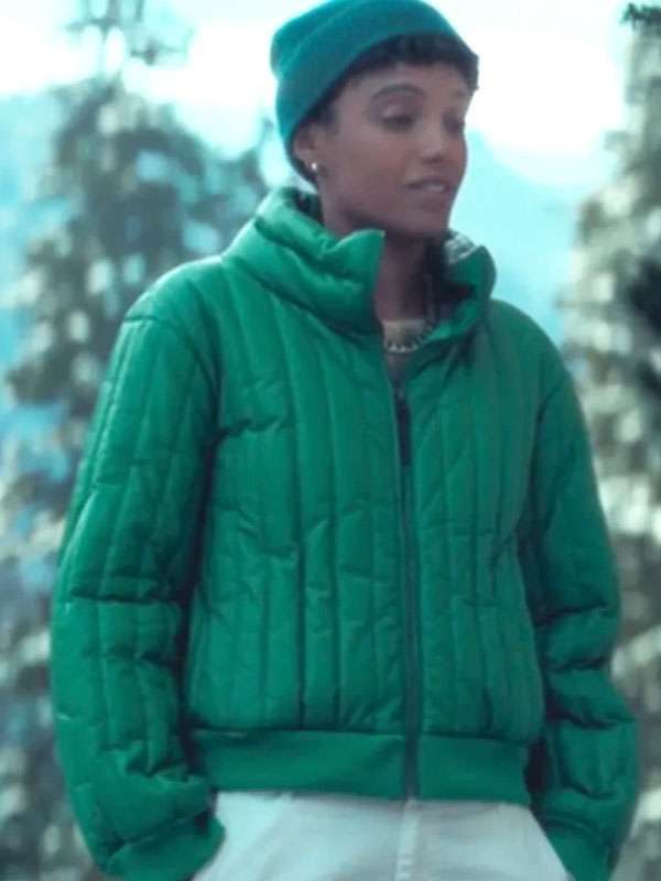 Nine Perfect Strangers 2025 Wolfie Puffer Jacket
