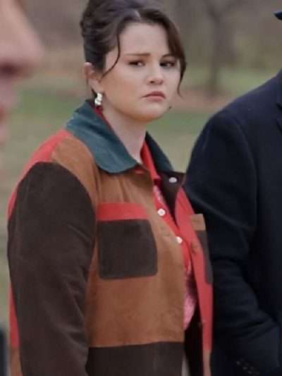 Only Murders in the Building 2024 Selena Gomez Colorblock Coat