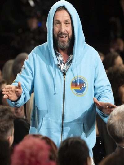 Adam Sandler 97th Oscars Blue Hoodie