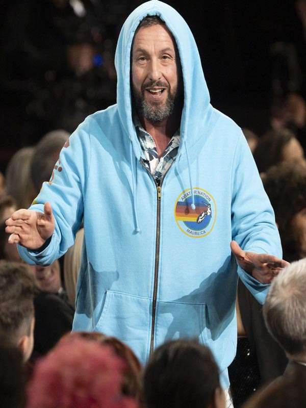 Adam Sandler 97th Oscars Blue Hoodie