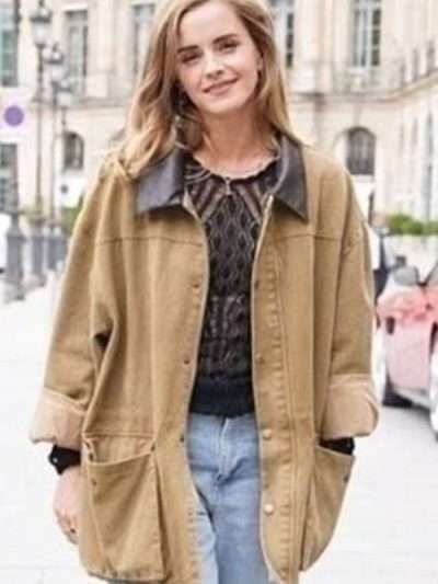 Buy Emma Watson 2025 Brown Jacket