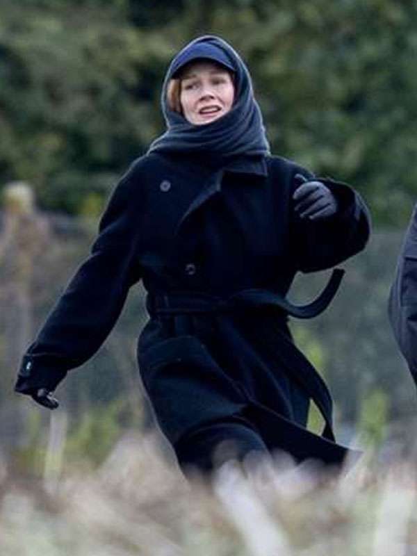 Shop Sandra Hüller Project Hail Mary Black Coat