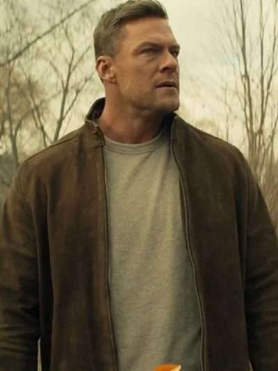 Buy Alan Ritchson Reacher Suede Leather Jacket