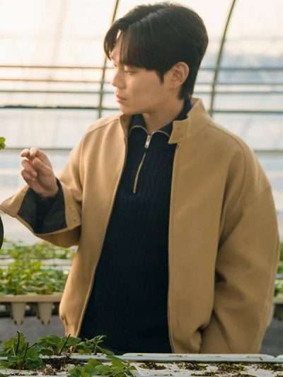 Our Unwritten Seoul 2025 Ryu Kyung-soo Brown Wool Jacket