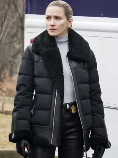 FBI Most Wanted SA Nina Chase Black Puffer Jacket