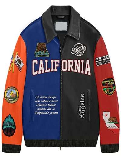Buy California Forest Garden Leather Jacket