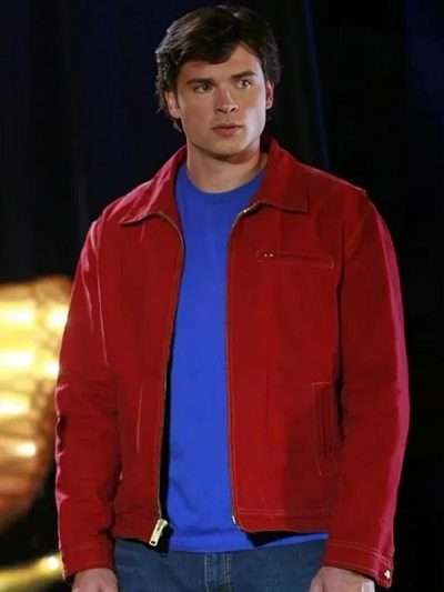 Smallville S04 Clark Kent Red Cotton Jacket