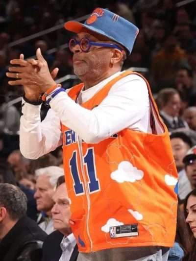 New York Knicks 2025 Spike Lee Orange Vest