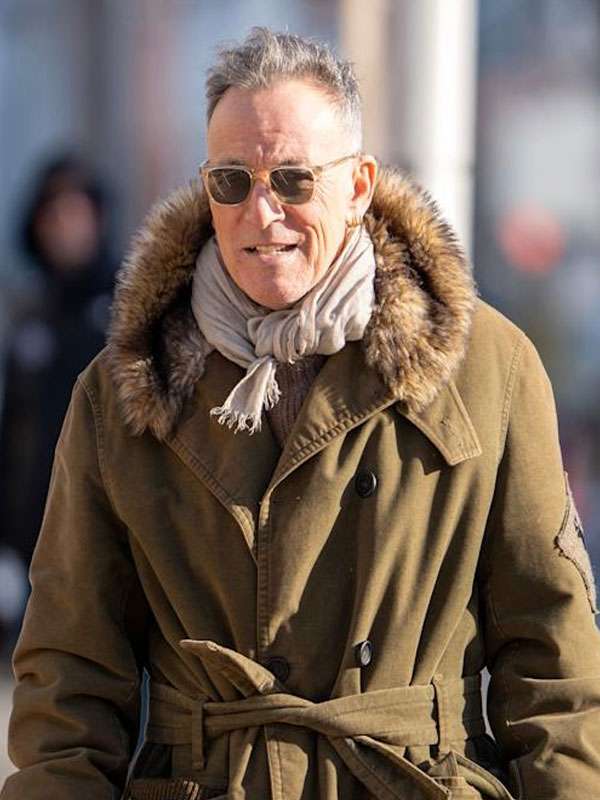 Shop Springsteen Deliver Me from Nowhere Bruce Springsteen Green Coat