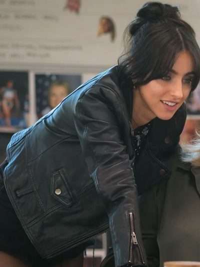 Shop BeBe Bettencourt Strife S02 Leather Jacket