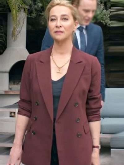 Buy Asher Keddie Strife S02 Maroon Blazer