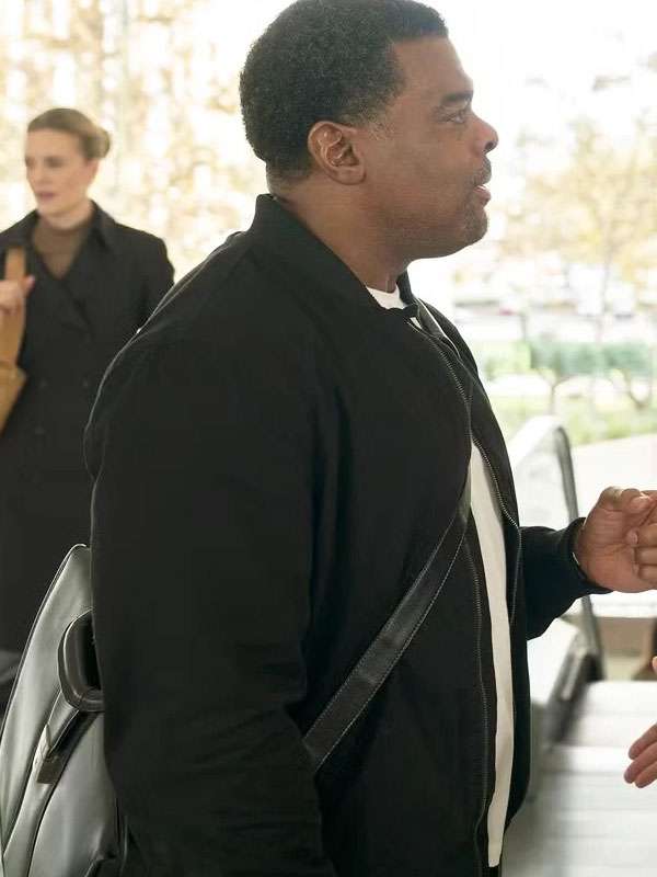 Suits LA 2025 Troy Winbush Black Bomber Jacket order now