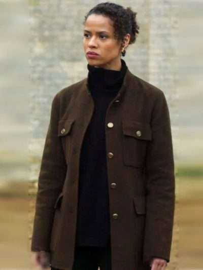 Shop Gugu Mbatha-Raw Surface S02 Brown Jacket