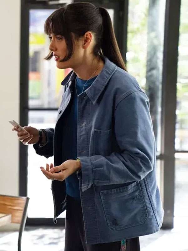 TV Series Poker Face 2025 Patti Harrison Blue Jacket