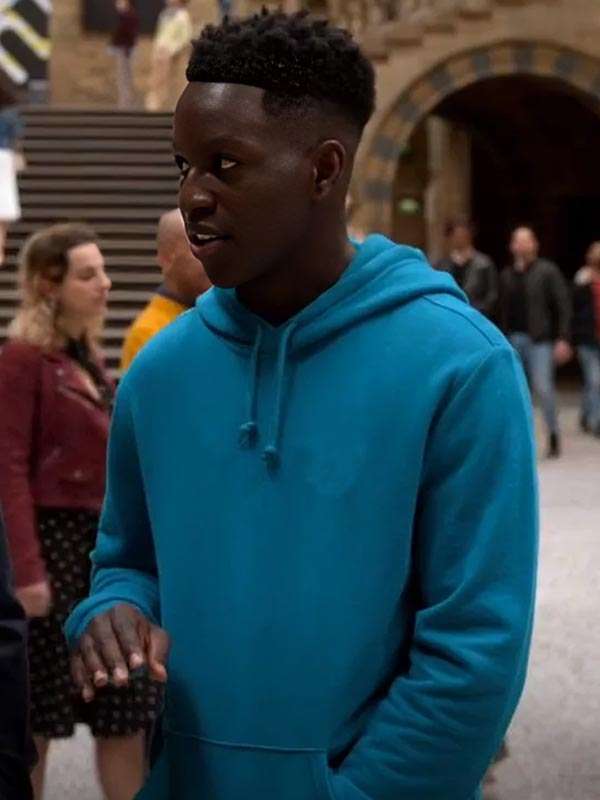 Sam Obisanya Ted Lasso S02 Blue Hoodie