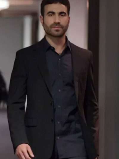 Ted Lasso S02 Roy Kent Black Blazer