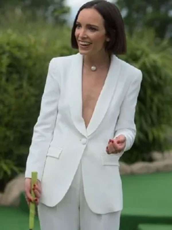 Shop Jodi Balfour Ted Lasso S03 White Blazer