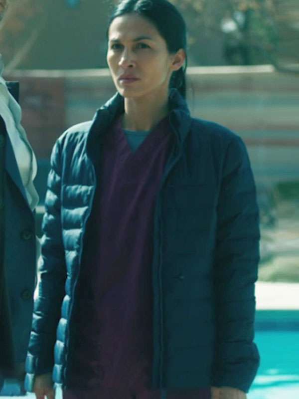 Buy Elodie Yung The Cleaning Lady S04 Puffer Jacket