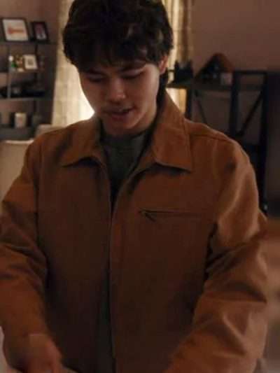 Chris De La Rosa The Cleaning Lady S04 Brown Jacket