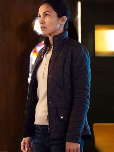 Buy The Cleaning Lady S04 Elodie Yung Quilted Jacket